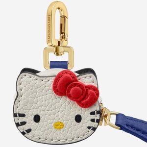 MAISON de SABRÉ The SABRÉMOJI Leather Hello Kitty Bag Charm Air Tag holder
